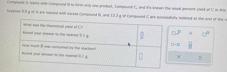 Solved: Compound A reacts with Compound B to form only one product ...