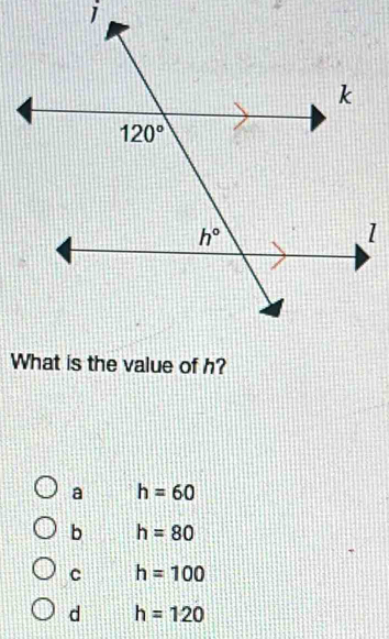 a h=60
b h=80
c h=100
d h=120