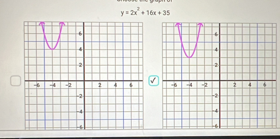 y=2x^2+16x+35
a