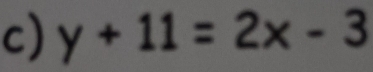 y+11=2x-3