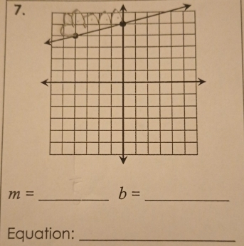 m= _
b= _ 
Equation:_