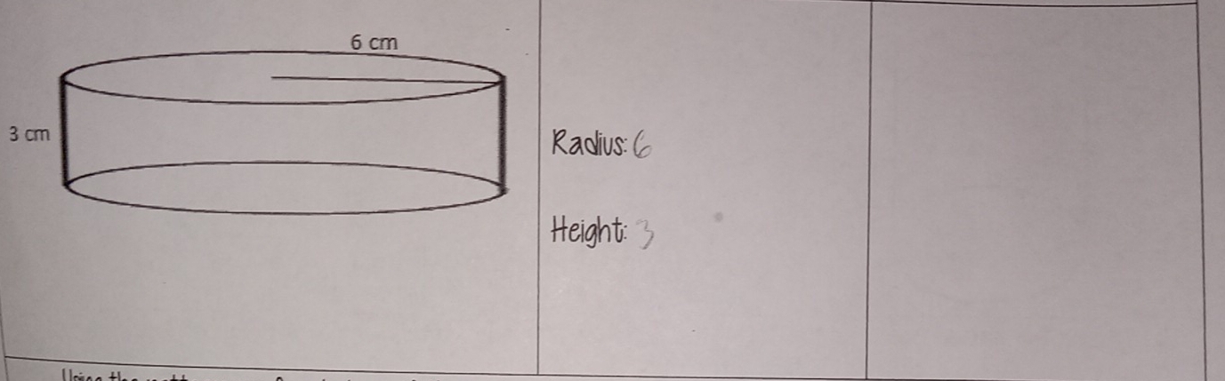 3 cmdius : 
Height: