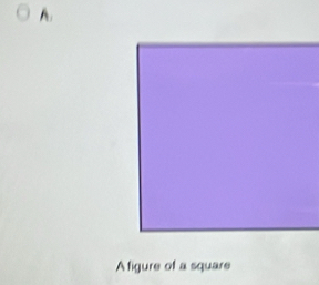 A figure of a square