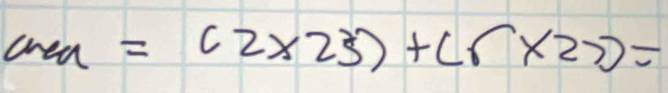 crea=(2* 23)+(r* 2)=