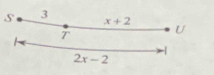 s 3
x+2
T 
U 
-
2x-2