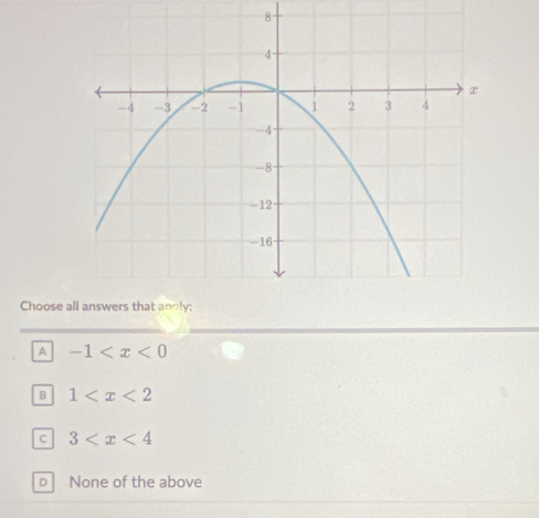 Choose
A -1
B 1
C 3
D None of the above