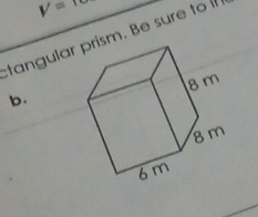 V=18
tangularsm. Be sure to 
b.