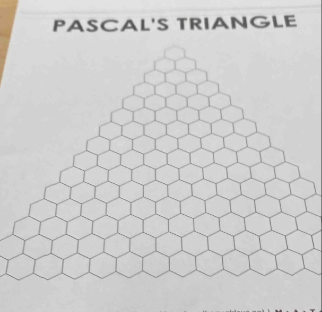 PASCAL'S TRIANGLE