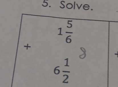 Solve.