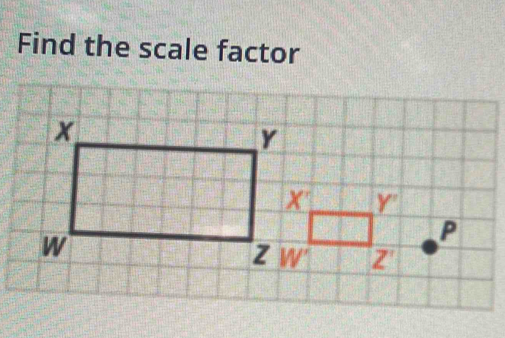 Find the scale factor