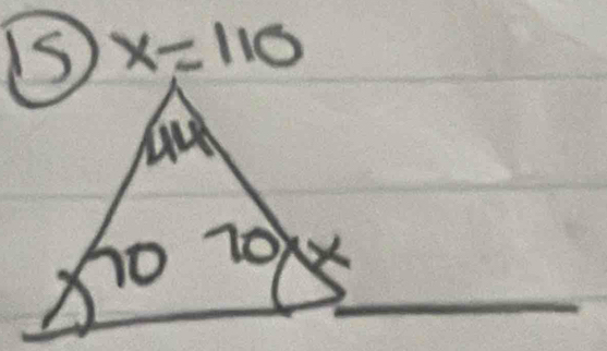 iS x=110