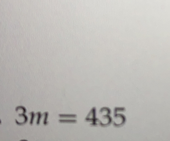 3m=435