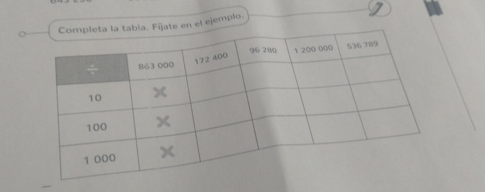 la. Fíjate en el ejemplo.