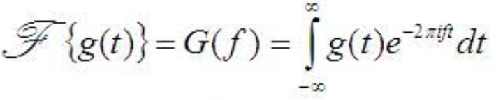  g(t) =G(f)=∈tlimits _(-∈fty)^xg(t)e^(-2π ft)dt