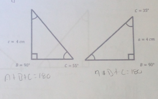 CJ
B=90°
C=55°