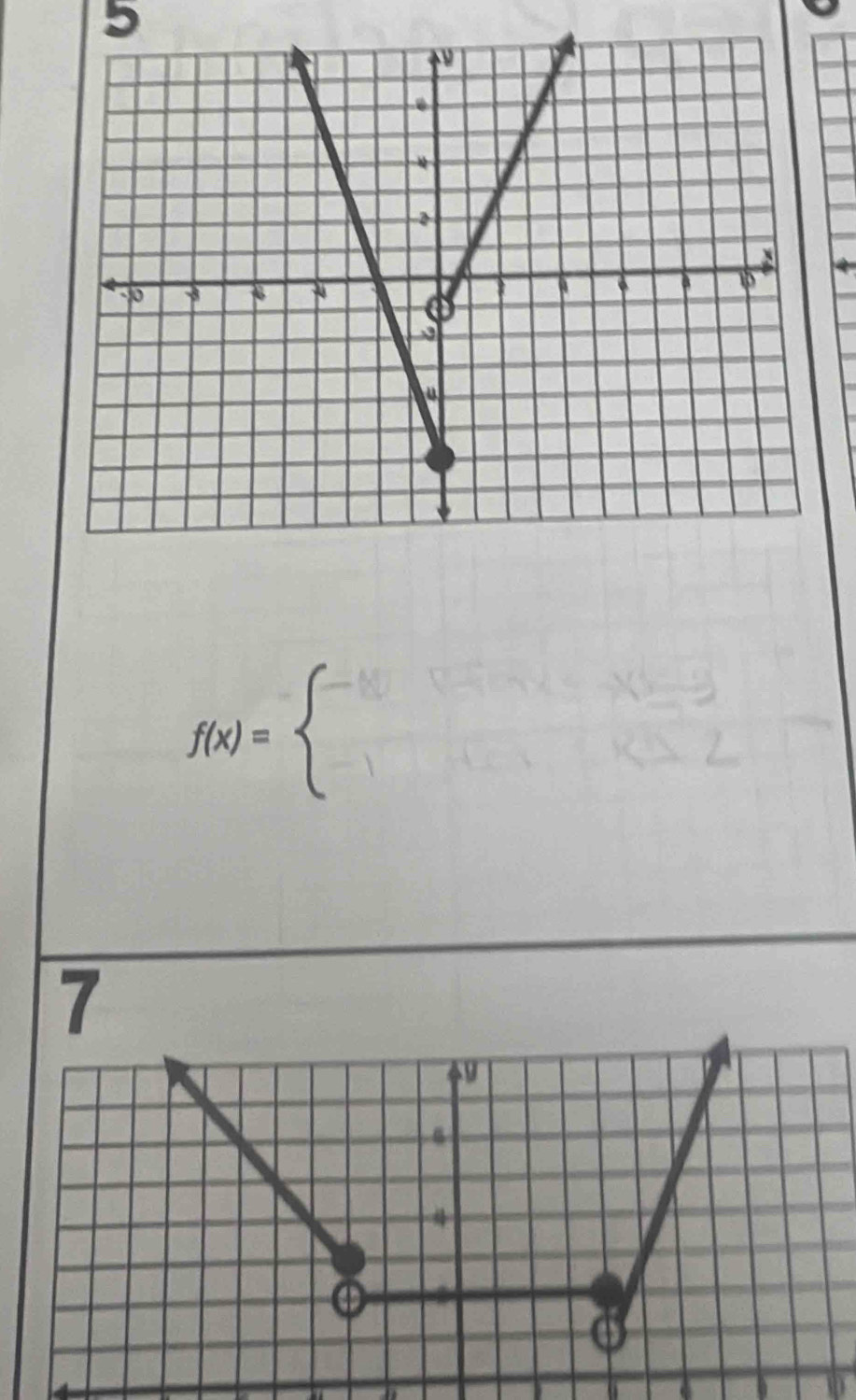 a
f(x)=beginarrayl □  □ endarray.
frac ^circ  
7