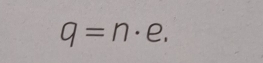 q=n· e.