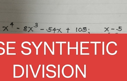 SE SYNTHETIC 
DIVISION