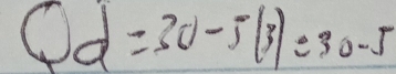 Qd=30-5(3)=30-5