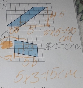 rh 8* 5=40
CM
8* 5=15cm
5* 3=15cm