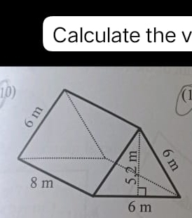 Calculate the v
10)(1