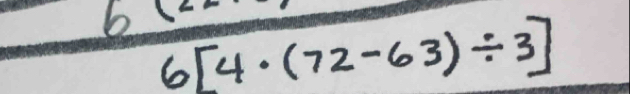  6(2· )/6[4· (72-63) / 3]