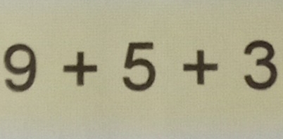 9+5+3