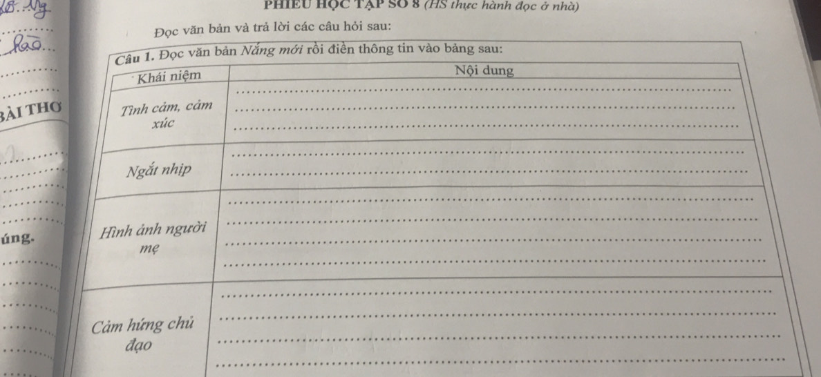 PHIEU HỌC TẠP Số 8 (HS thực hành đọc ở nhà) 
_ 
c văn bản và trả lời các câu hỏi sau: 
_ 
_ 
_ 
3ài t 
_ 
_ 
_ 
_ 
úng. 
_ 
_ 
_ 
_ 
_