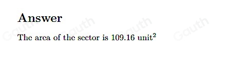 Solved: In circle G with m∠ FGH=74° and FG=13 , find the area of sector ...