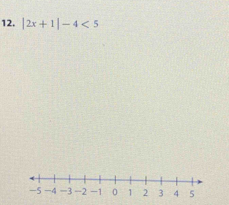 |2x+1|-4<5</tex>