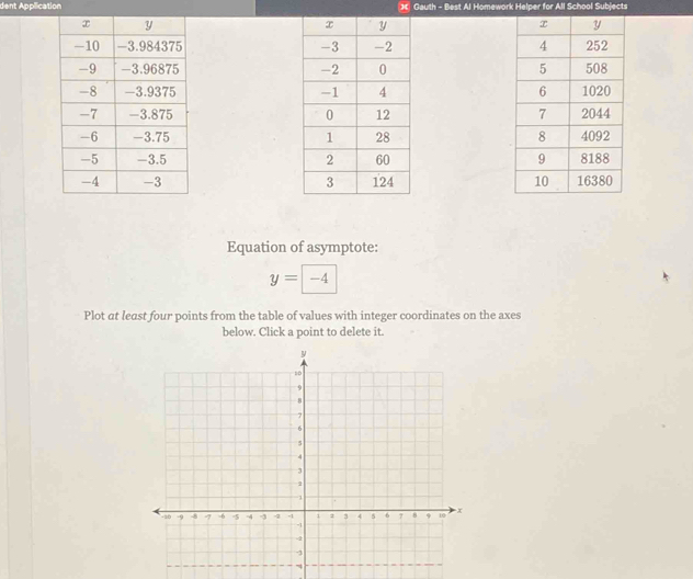 Solved: dent Application Gauth - Best Al Homework Helper for All School ...