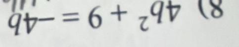 4b^2+9=-4b