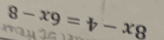 8-x9=forall -x8