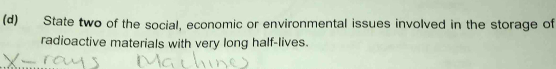 Solved: State two of the social, economic or environmental issues ...