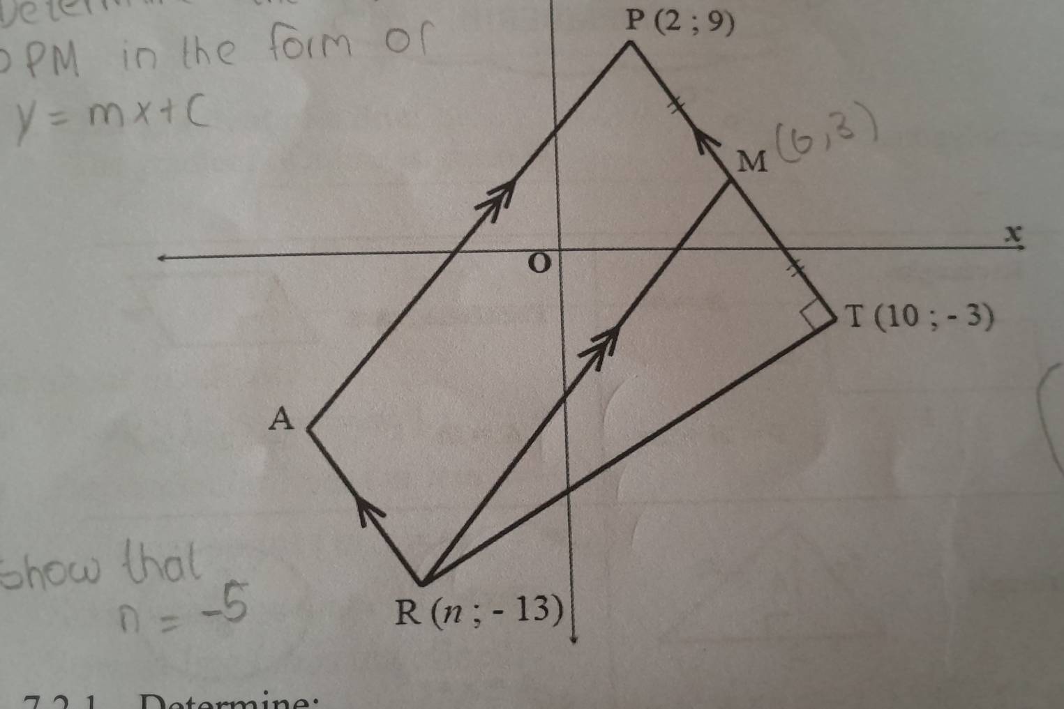 P(2;9)