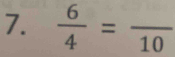  6/4 =frac 10