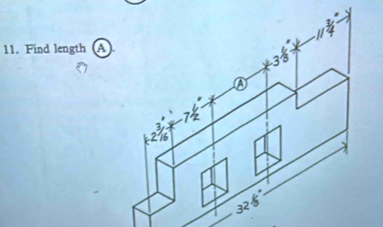 Find length (A