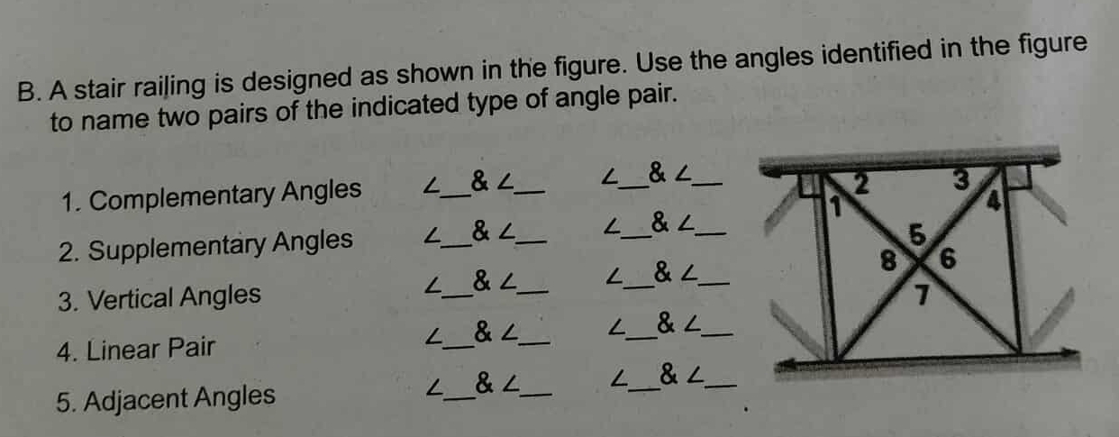 Solved: A stair railing is designed as shown in the figure. Use the ...