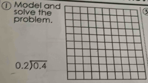 Model and 
solve the3 
problem.
beginarrayr 0.2encloselongdiv 0.4endarray