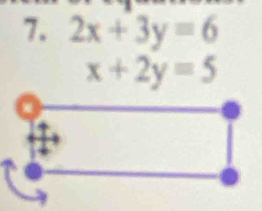 2x+3y=6