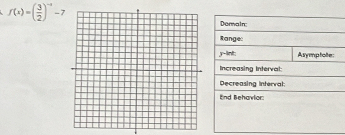 f(x)=( 3/2 )^-x-7