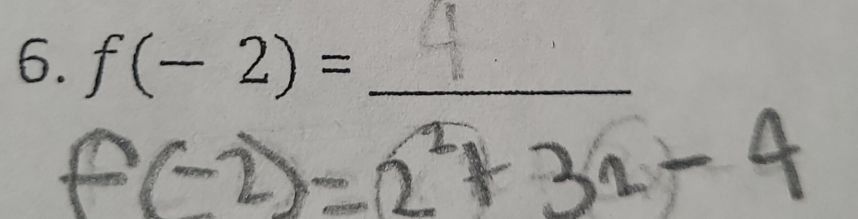 f(-2)= _