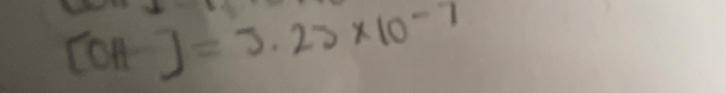 [OH^-]=3.25* 10^(-7)