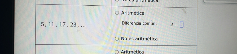 tica
Aritmética