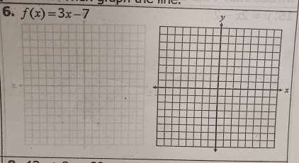 f(x)=3x-7