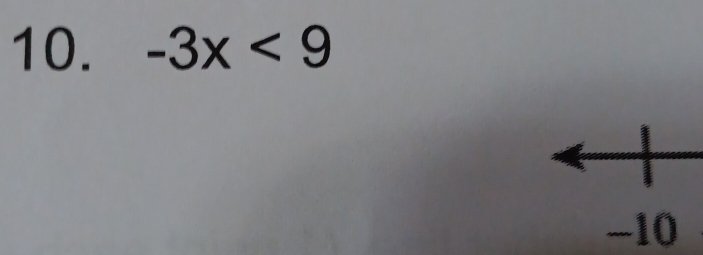 -3x<9</tex>