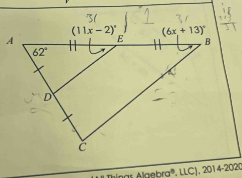 nas Algebra®, LLC), 2014-2020