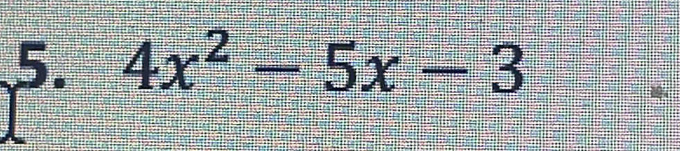 4x^2-5x-3