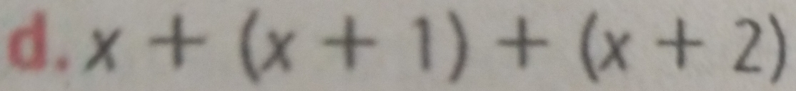 x+(x+1)+(x+2)