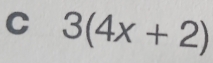 3(4x+2)